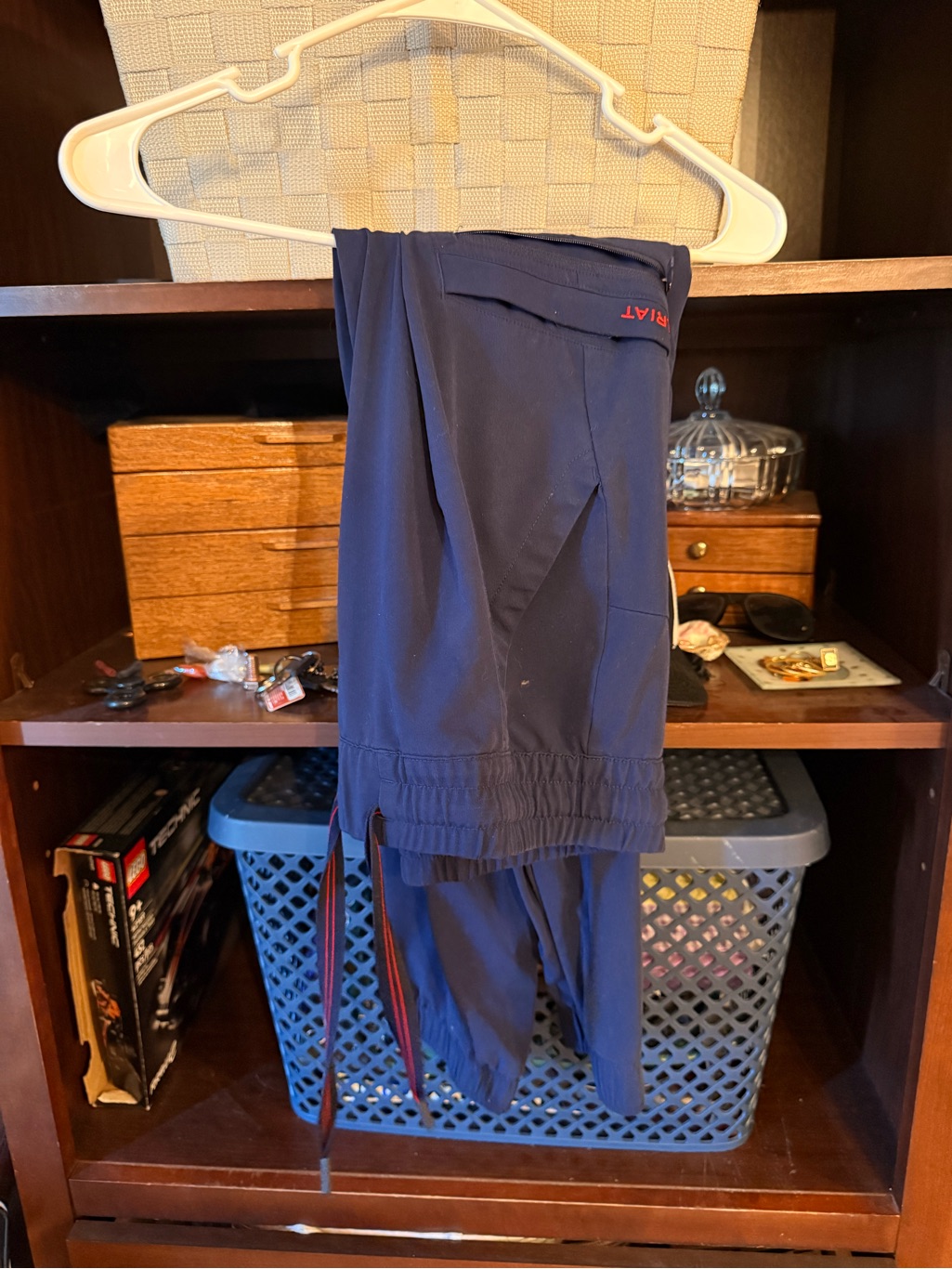Ariat Navy Blackwell Cargo Stretch Jogger Scrub Pant